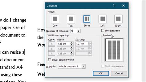 How To Add Columns In Microsoft Word