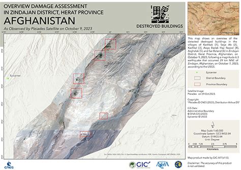 Earthquake in Afghanistan - Activations - International Disasters Charter