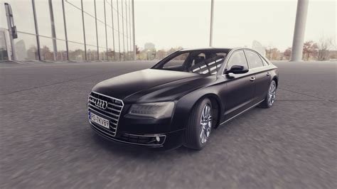 ArtStation - Black Car Audi A8 | Resources