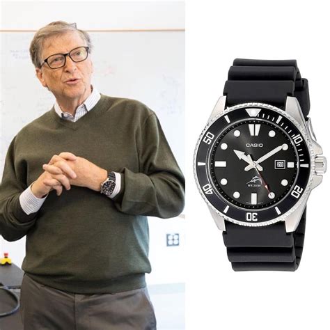 Billionaire Bill Gates wears $50 Casio watch – Newsglobal24