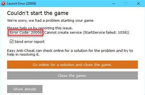 Fortnite Error Code 20006; Fortnite Couldn’t Start The Game [SOLVED]