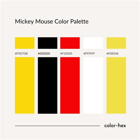 Mickey Mouse Color I