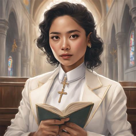 DreamUp Creation CHRISTIAN FILIPINA LADY IN CHURCH by pleatedspanker on ...