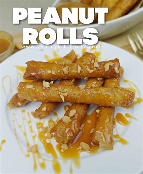 Peanut Rolls - Yummy Kitchen