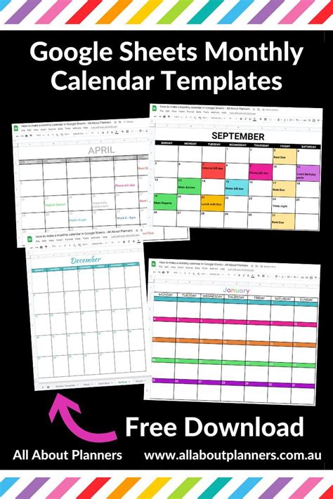 Printable Color Coded Calendar Template | Calendar Printables Free Blank