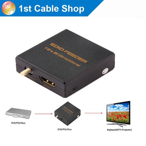 HDMI EDID Emulator HDMI EDI Feeder HDMI Doctor for Handshake Problems Source and Display-in HDMI ...