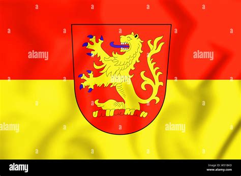 3d flag of the hanover region hi-res stock photography and images - Alamy