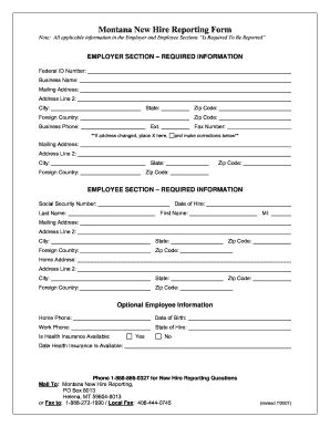 New Hire Form 2023 - Printable Forms Free Online