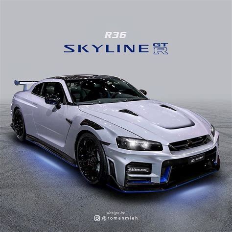 ⚡️SKYLINECULTURE ⚡️ on Instagram: “• R36 GTR Concept 💙 • Follow ...