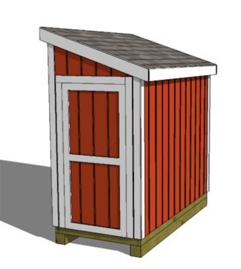 Build a 4x8 Lean To: Free and Fun! | Build Shed plans 10x12