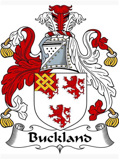 "Buckland " Poster for Sale by HaroldHeraldry | Redbubble