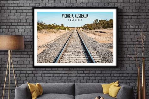 Australia Railway Vector Art Digital Australia print Railway | Etsy