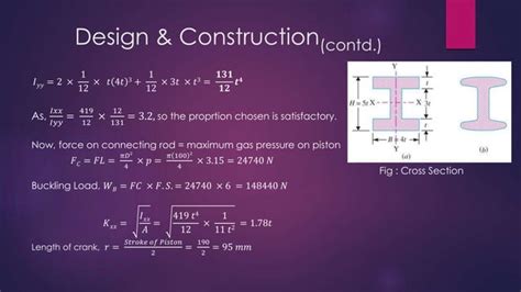 Design and Construction of a Connecting rod | PPT