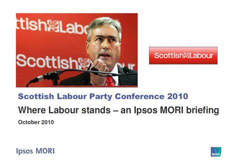 The Scottish Labour Party Conference: Ipsos Briefing Pack | Ipsos