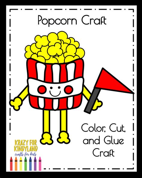 Popcorn Craft for Kids