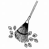 Raking Leaves Clipart Black And White sketch template