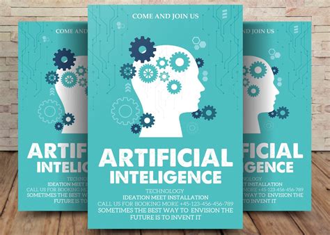 Artificial Intelligence Flyer | Flyer Templates ~ Creative Market