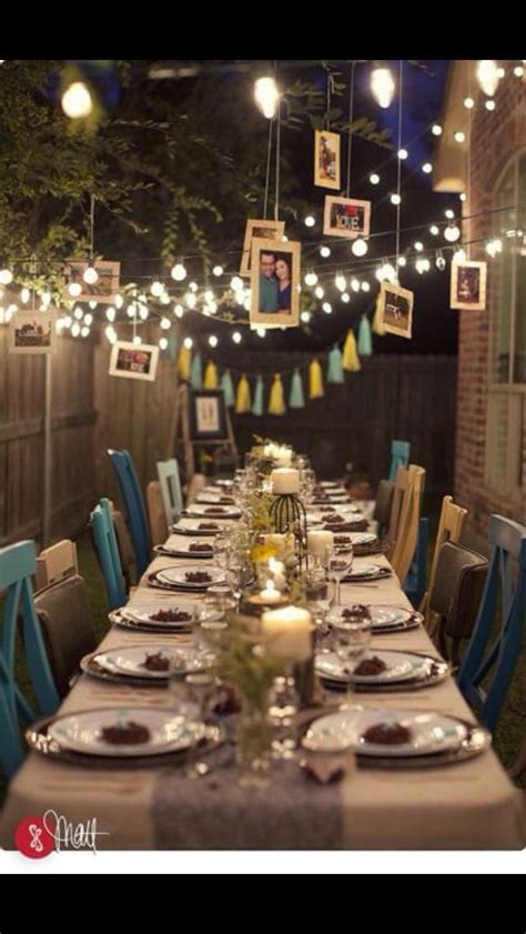 This is a beautiful 10 year wedding anniversary party idea! I love the ...