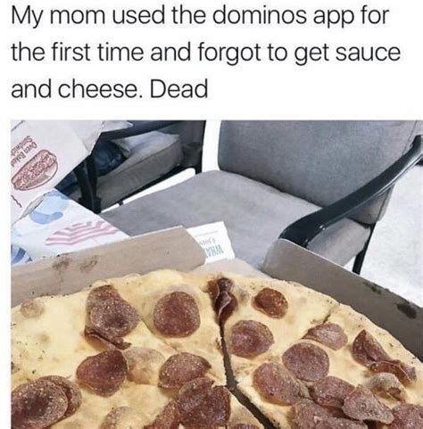 Domino's app makes pizza with no sauce or cheese | Pizza | Know Your Meme