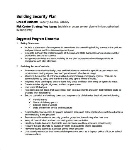 Security Companys: Business Plan For Security Company pertaining to Business Plan Template Fo ...