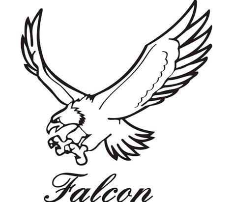 Falcon mascot clipart clipartfest - WikiClipArt