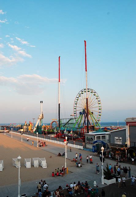 Rides at the Ocean City boardwalk pier | Flickr - Photo Sharing!