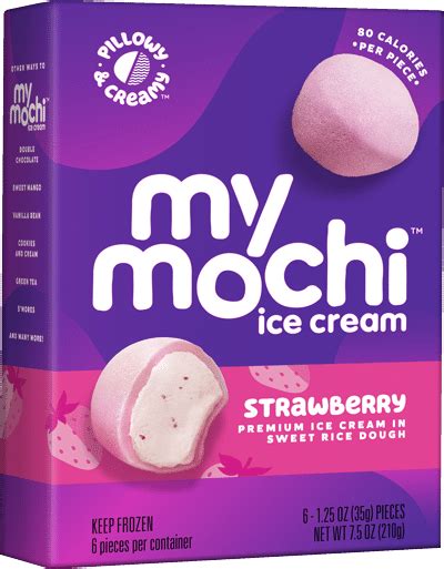 Strawberry Mochi Ice Cream - My/Mochi