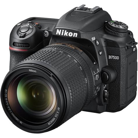 Nikon D7500 DSLR Camera with 18-140mm Lens 1582 B&H Photo Video