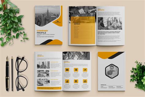 Company Profile and Business Brochure Template Booklet Catalog ...