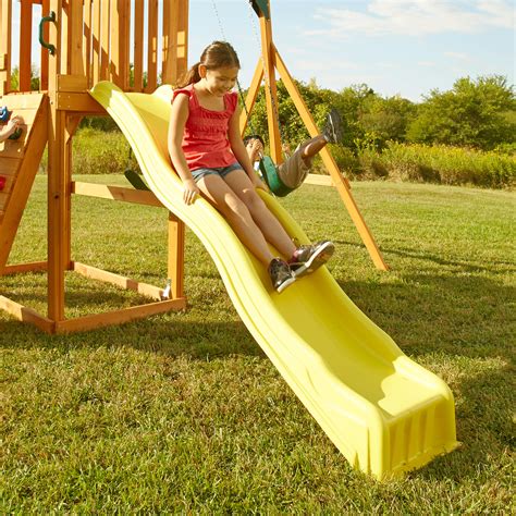 Replacement Slide Playset Kids Wave Playground Child Park Swing Trapeze ...