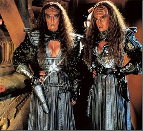 The Duras sisters, Lursa and B'tor... they look a bit hideous in this ...