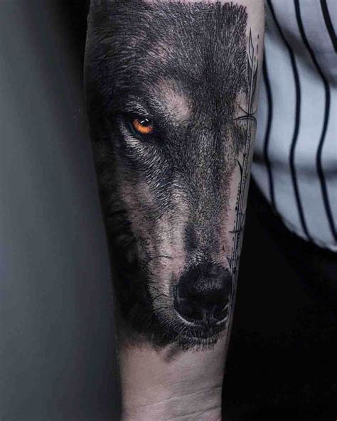 50 Wolf Tattoo Ideas - Because If You Live Among Wolves You Have To Act ...