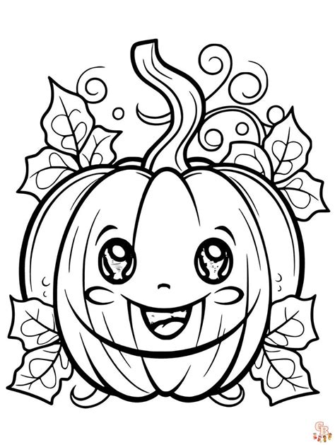 Fall Spirit with these Pumpkin Coloring Pages