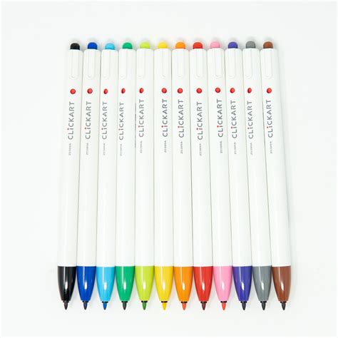 CLiCKART Retractable Marker Pen | Zebra Pen