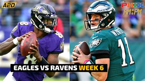 Philadelphia Eagles vs Baltimore Ravens Week 6 | Game PREVIEW ...