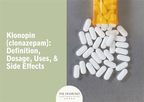 Klonopin (clonazepam): definition, dosage, uses, and side effects - The ...