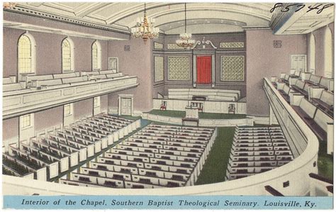 Interior of the Chapel, Southern Baptist Theological Seminary, Louisville, Ky. | Flickr - Photo ...