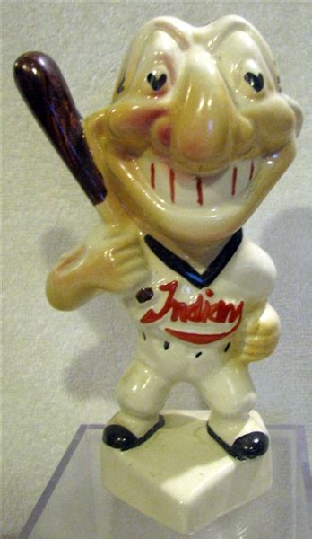 Lot Detail - 50's CLEVELAND INDIANS MASCOT BANK