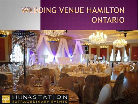 Wedding venue hamilton ontario