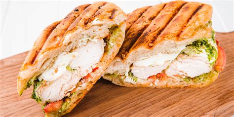 Best Chicken Pesto Panini Recipe - How To Make A Panini