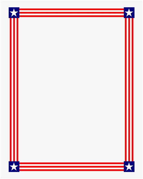 Memorial Day Clip Art Borders