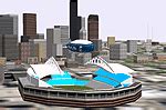 FS2000 Scenery--Seattle Seahawks Stadium - FS2000 Scenery - FlightSim.Com