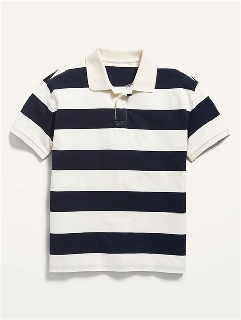 Old Navy - Rugby-Stripe Jersey Polo Shirt for Boys