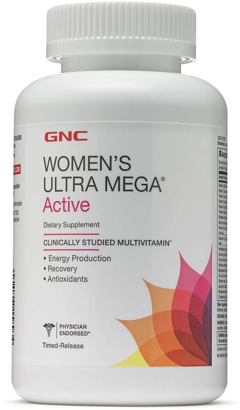 GNC Women's Ultra Mega Active Tablet - 498,00 TL'ye Sipariş