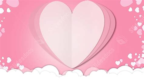 Pink Sweet Romantic February Valentines Day Beautiful Powerpoint Background For Free Download ...