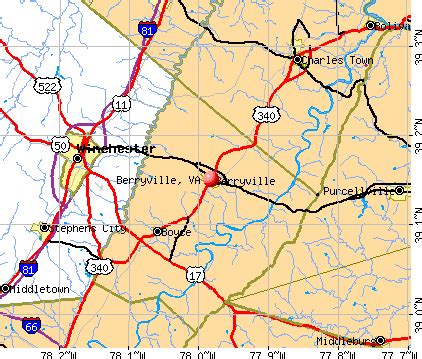 Berryville, Virginia (VA 22611) profile: population, maps, real estate, averages, homes ...