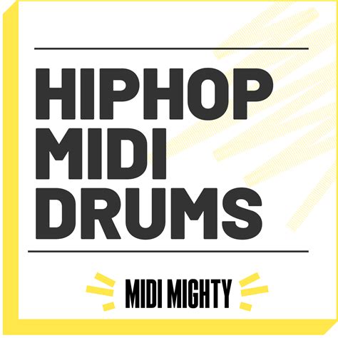 HipHop MIDI Drum Patterns [& Drum Guide ] | Hip hop drum, Drum patterns ...