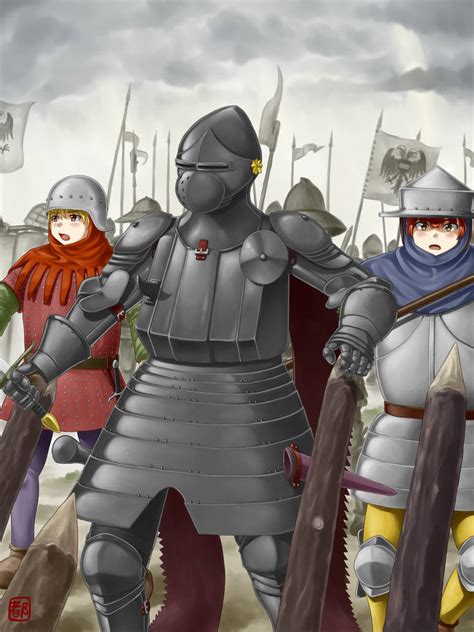 Knight and soldier girls of the Holy Roman Empire by Miyako183 on ...