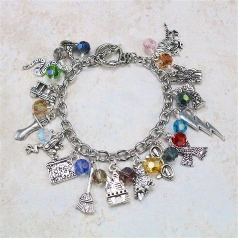 Harry Style Potter Charm Bracelet Potter Style Charm - Etsy | Harry potter charms, Harry potter ...