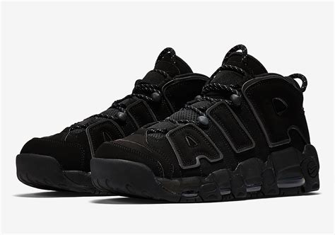 Nike Air More Uptempo Triple Black 414962-004 | SneakerNews.com